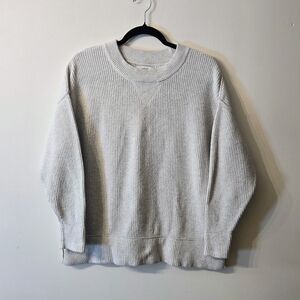Aerie Cotton Blend Knit Sweater